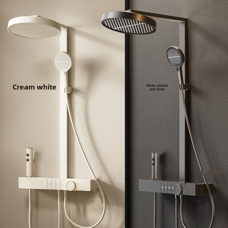 Spa & Wellness Retreat - Thermostatic Wall Mounted Shower System Seamless
