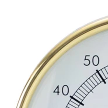 Spa Wellness In - Stainless Steel Sauna Hygrometer Thermometer 2