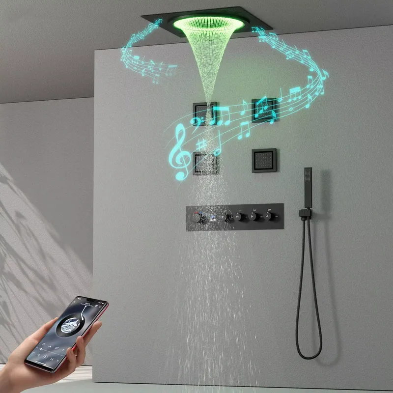 Smart LED Shower Set Bathroom  - Spa & Wellness Retreat 评论和价格