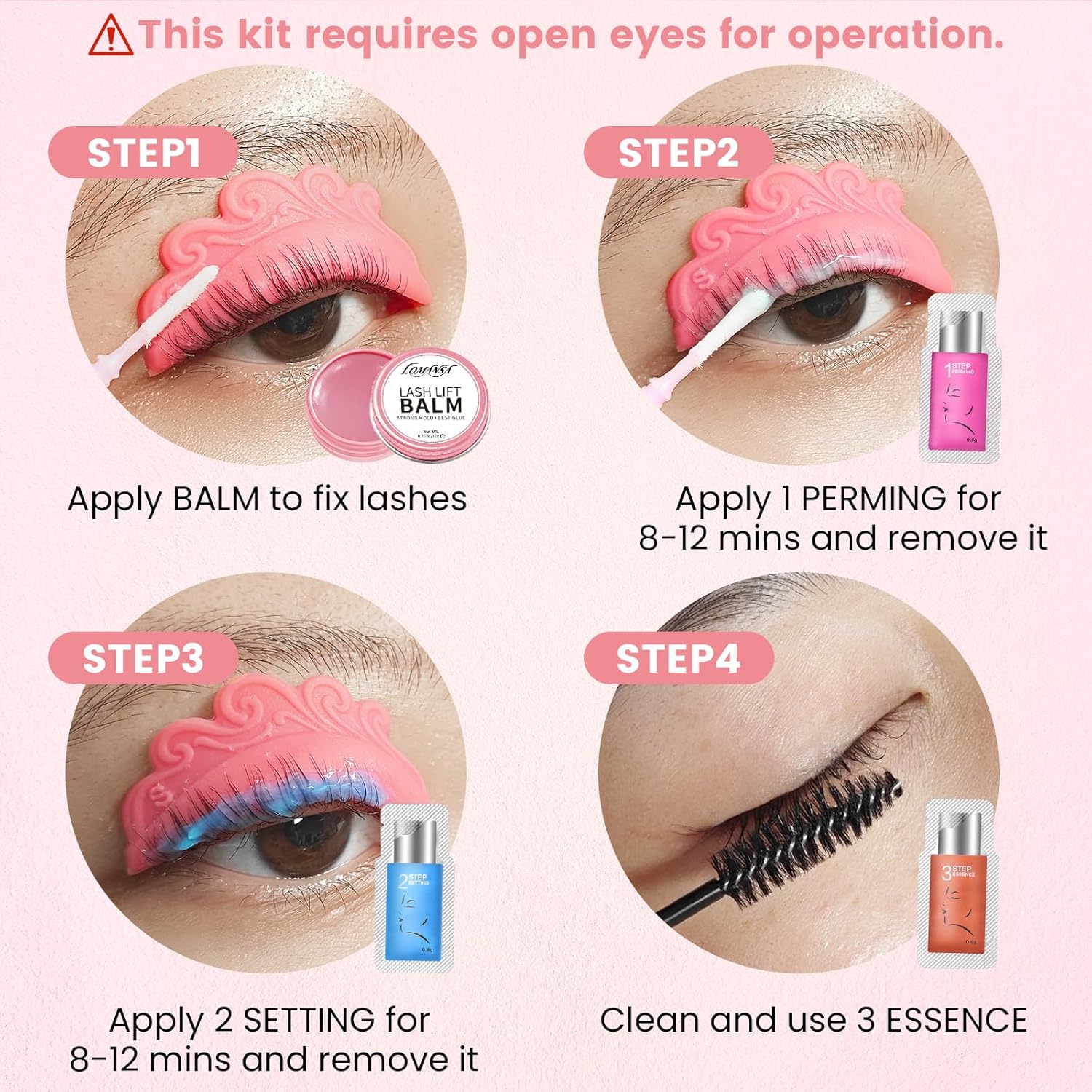Lomansa Lash Lift Kit Eyelash  - Brow Lamination Kit 评论和价格