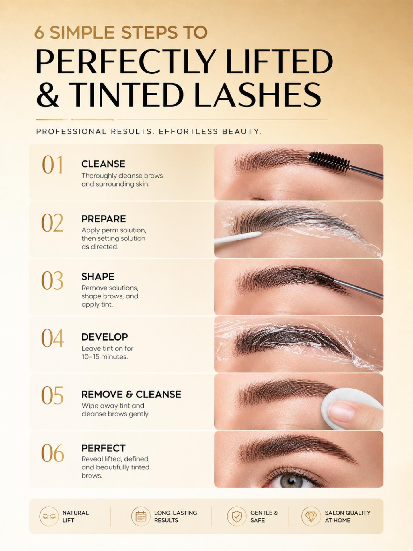 GOLLEE Lash Lift Color Kit Bro - Brow Lamination Kit 评论和价格
