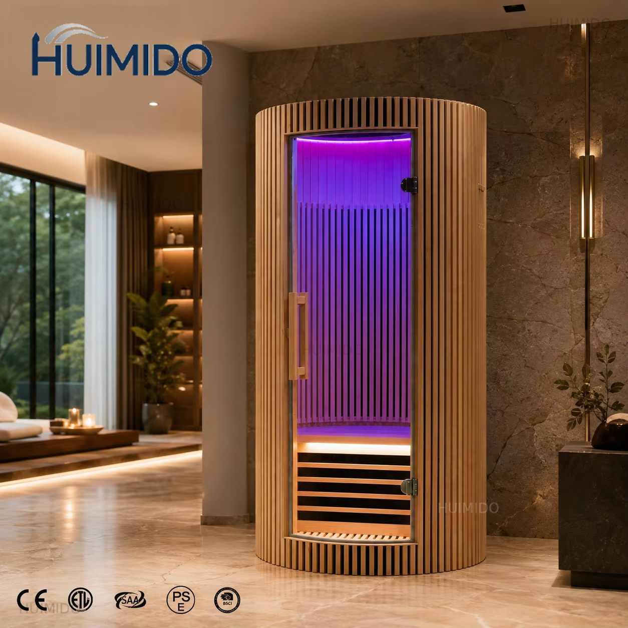 Deluxe Indoor Infrared Sauna C - Villa Wellness Spa 评论和价格
