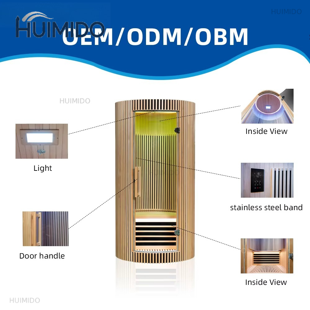 Deluxe Indoor Infrared Sauna C - Villa Wellness Spa 评论和价格