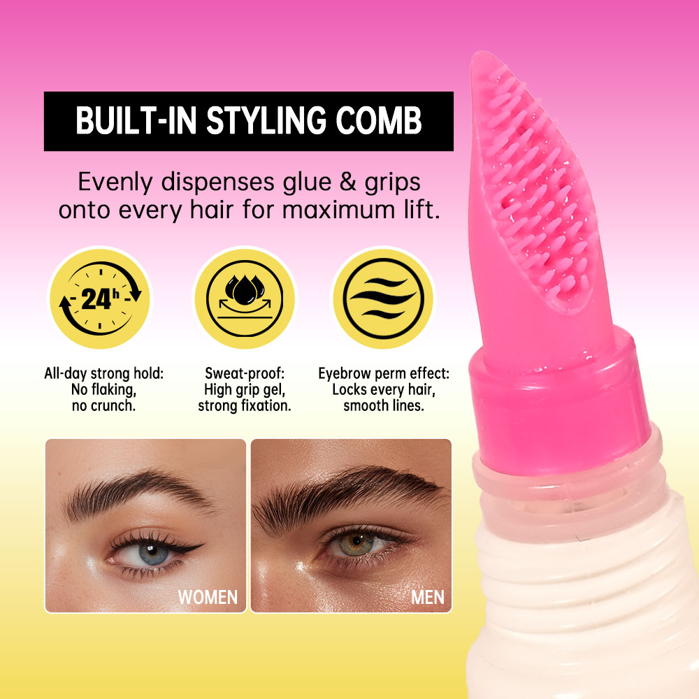 Brow Lamination Gel With Comb  - Brow Lamination Kit 评论和价格