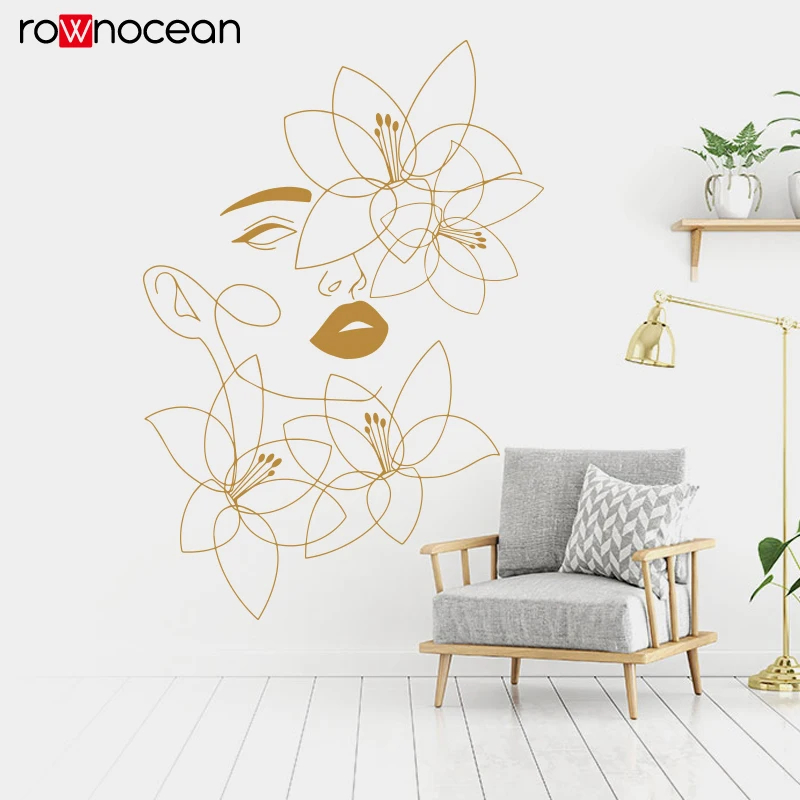 One Line Wall Decals Beauty Wa - Wellness Spa And Salon 评论和价格