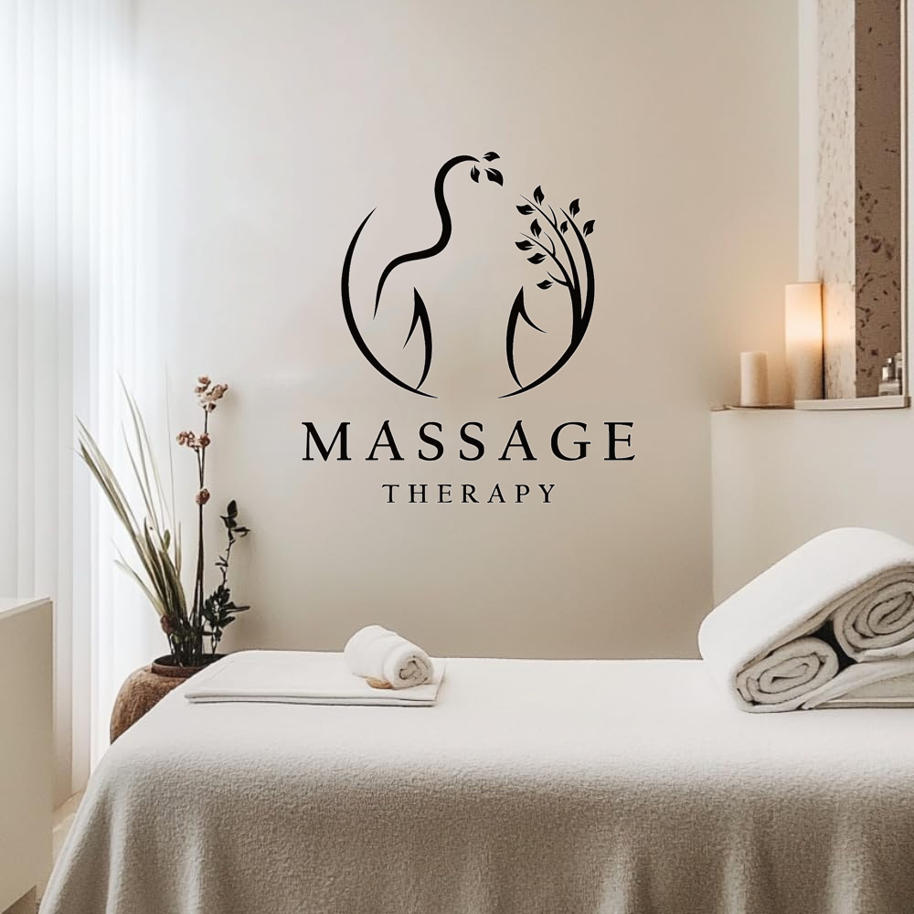 Massage Therapy Vinyl Wall Dec - Spa Wellness In 评论和价格