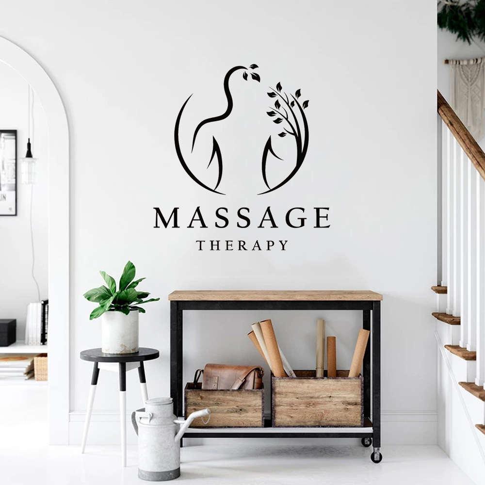 Massage Therapy Vinyl Wall Dec - Spa Wellness In 评论和价格
