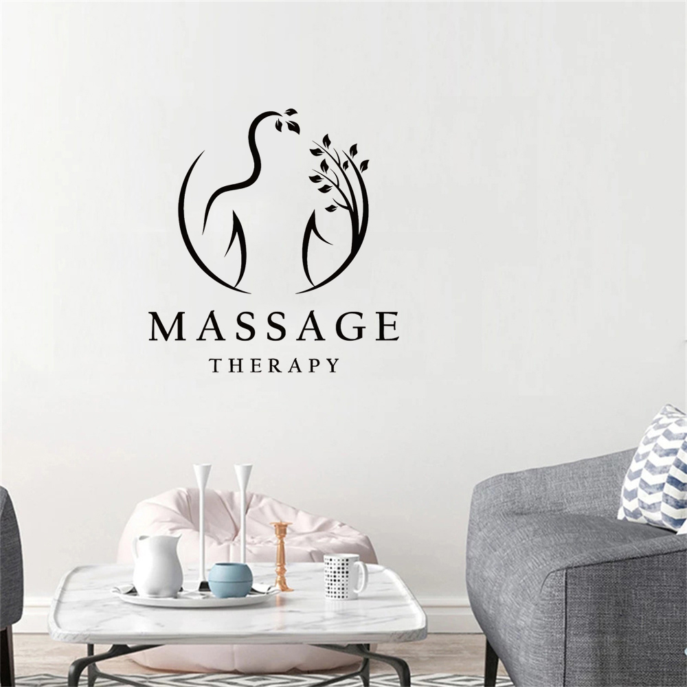 Massage Therapy Vinyl Wall Dec - Spa Wellness In 评论和价格