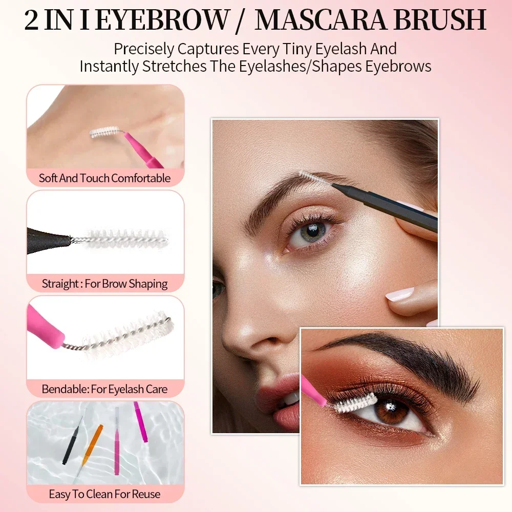 5/10/50PCS Disposable Mini Eye - Brow Lamination Kit 评论和价格
