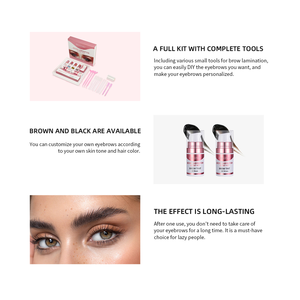 Semi-permanent Brow Lamination - Brow Lamination Kit 评论和价格