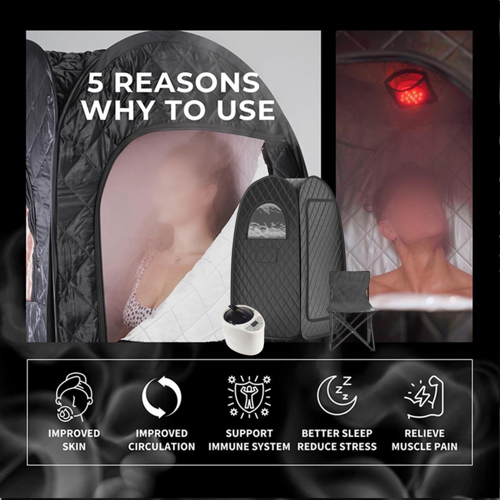Home Personal Steam Sauna Tent - Spa Wellness In 评论和价格