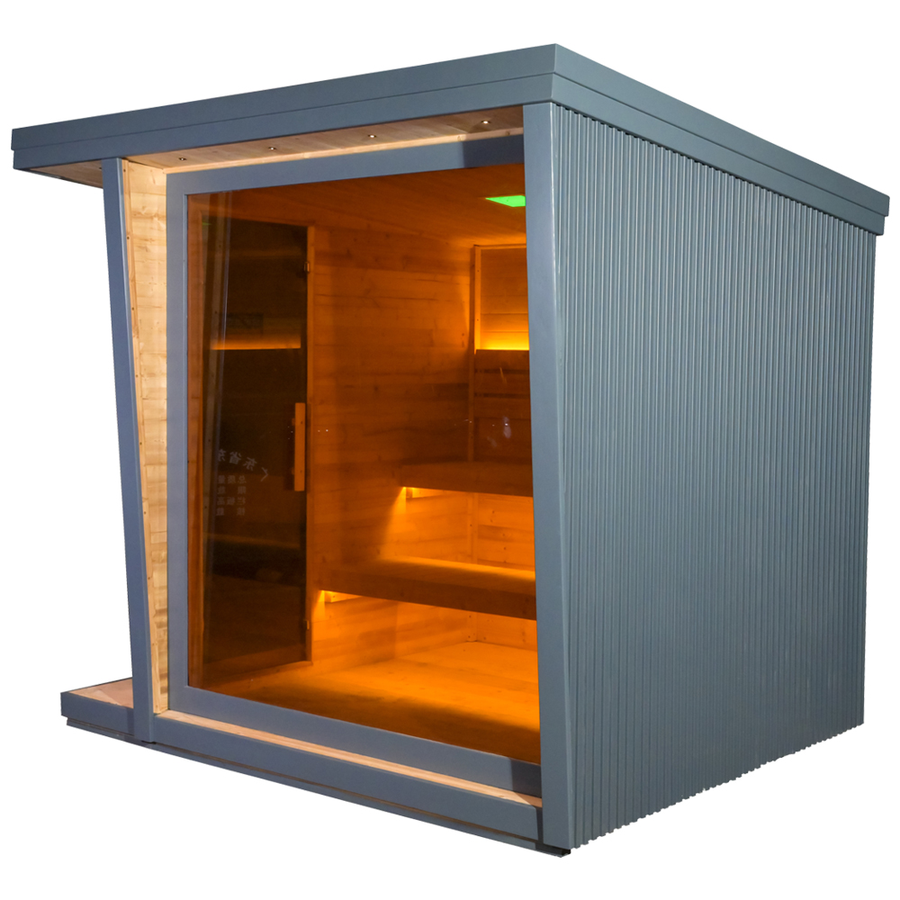 Custom Made Gray Outdoor Moder - Spa Wellness In 评论和价格