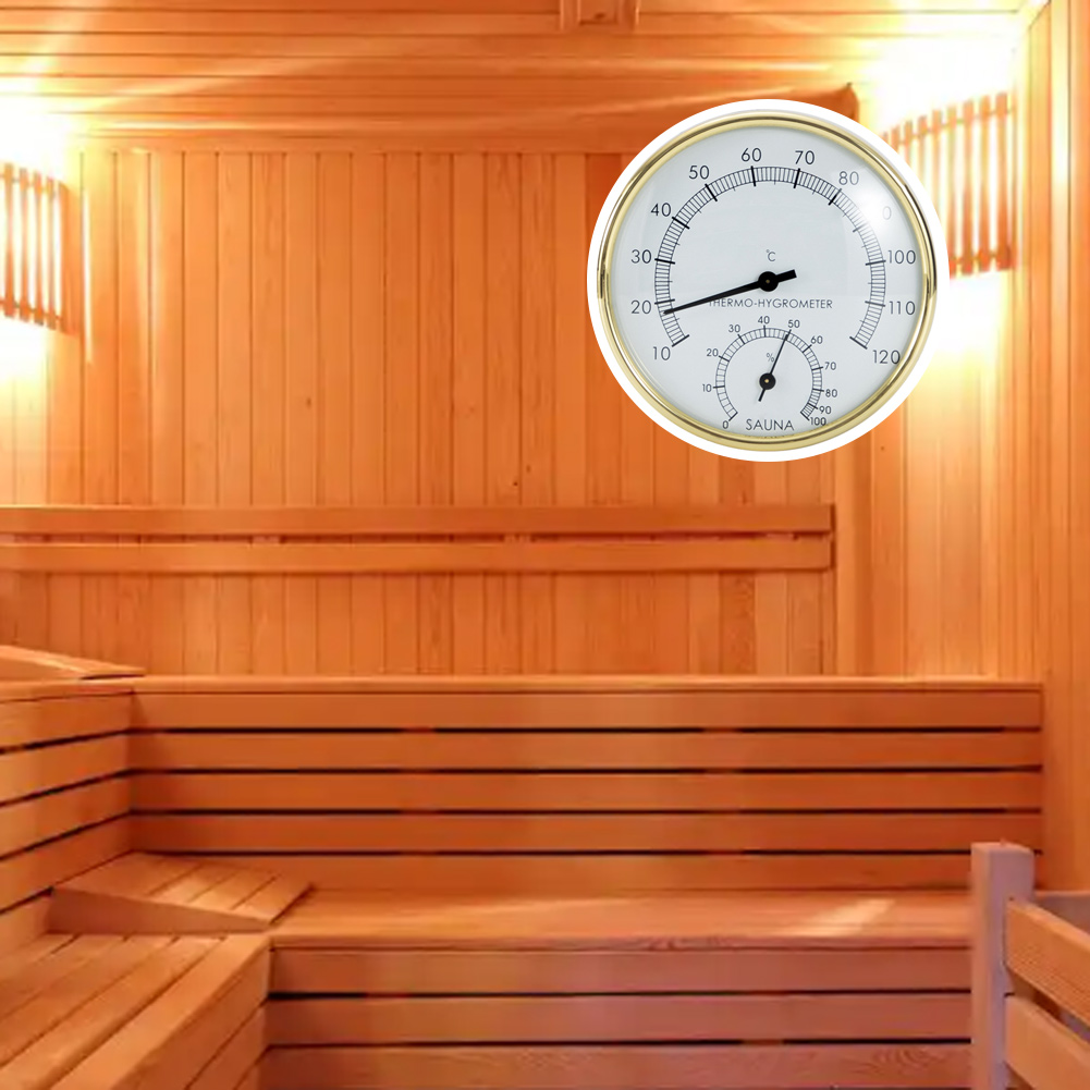 Stainless Steel Sauna Hygromet - Spa Wellness In 评论和价格